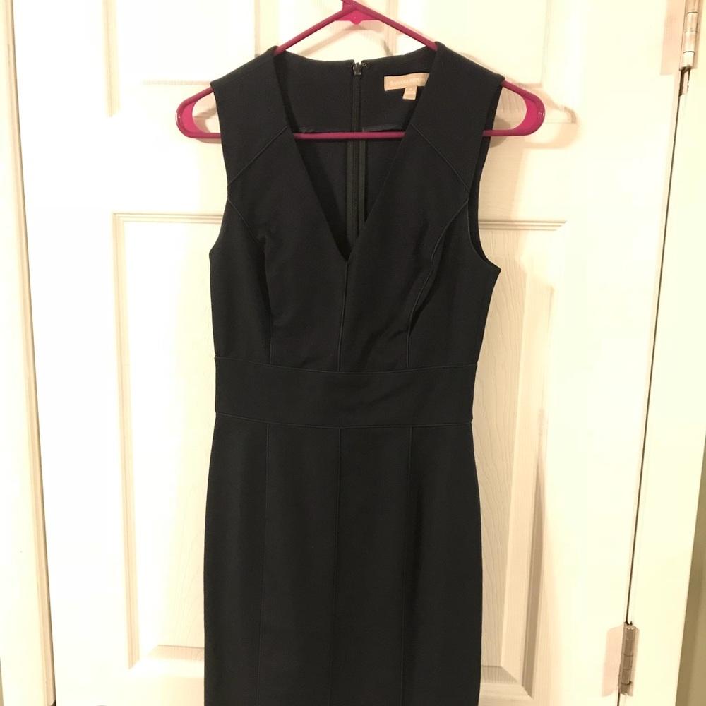 Navy Banana Republic Business Dress